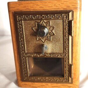 Post Office Lockbox Bank Combo Reproduction